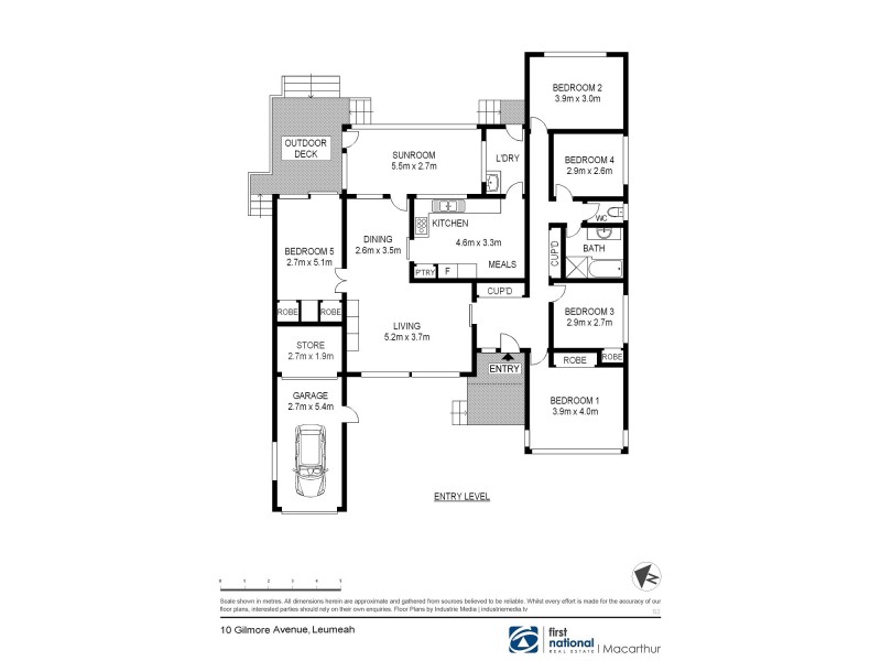 10 Gilmore Avenue, Leumeah NSW 2560 Floorplan