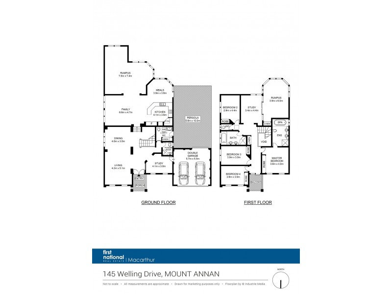 145 Welling Drive, Mount Annan NSW 2567 Floorplan