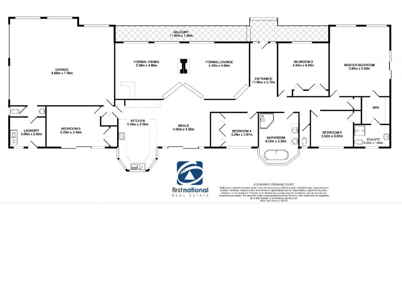 2 Gowan Place, Denham Court NSW 2565 Floorplan