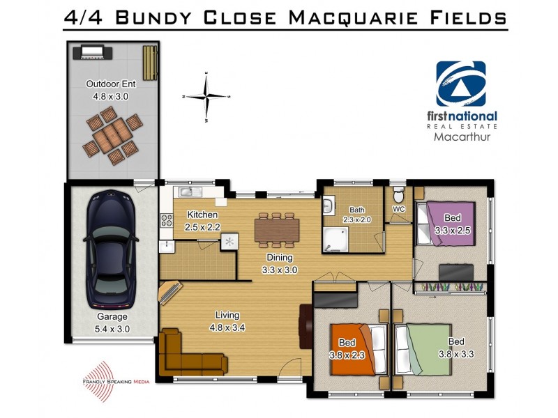 4/4 Bundy Close, Macquarie Fields NSW 2564