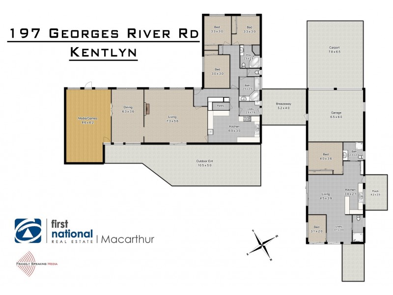 197 Georges River Road, Kentlyn NSW 2560 Floorplan