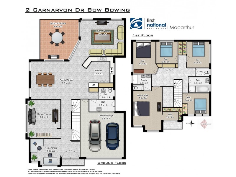 2 Carnarvon Street, Bow Bowing NSW 2566 Floorplan