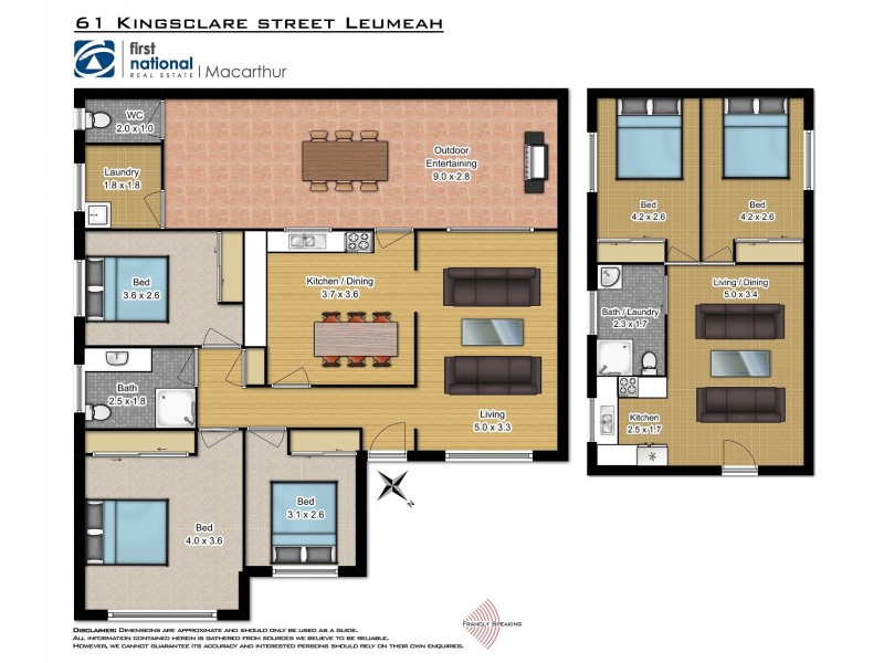 61 Kingsclare Street, Leumeah NSW 2560 Floorplan