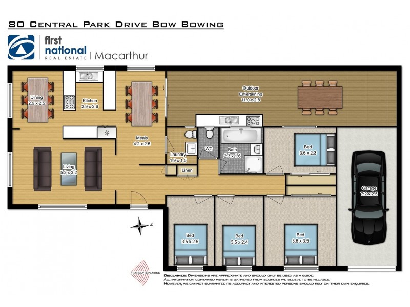 80 Central Park Drive, Bow Bowing NSW 2566 Floorplan