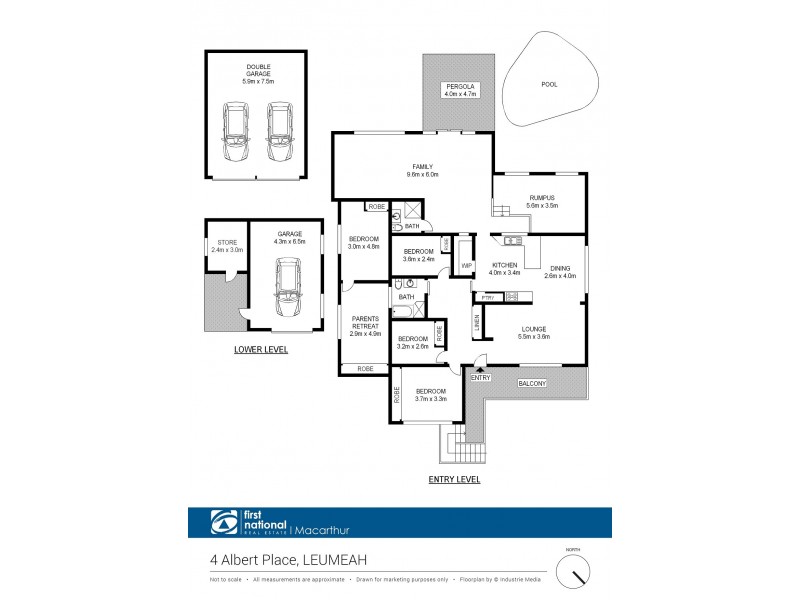 4 Albert Place, Leumeah NSW 2560 Floorplan