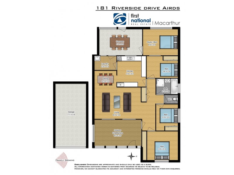 181 Riverside Drive, Airds NSW 2560 Floorplan