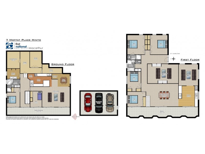 7 Moffat Place, Minto NSW 2566 Floorplan