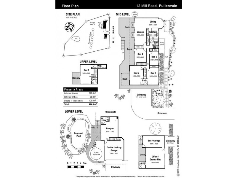 12 Mill Road, Pullenvale QLD 4069 Floorplan