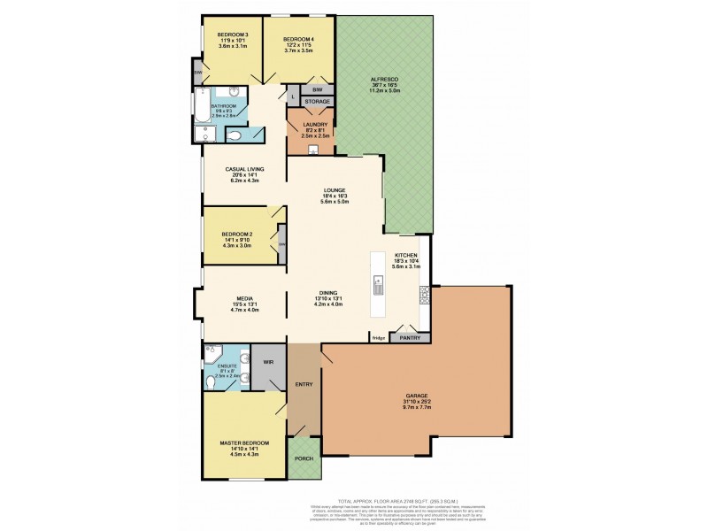 60 Emerald Drive, Meroo Meadow NSW 2540 Floorplan