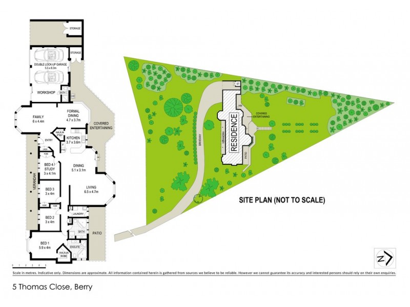 5 Thomas Close, Berry NSW 2535 Floorplan