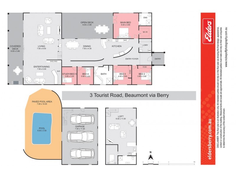 3 Tourist Road, Berry NSW 2535 Floorplan