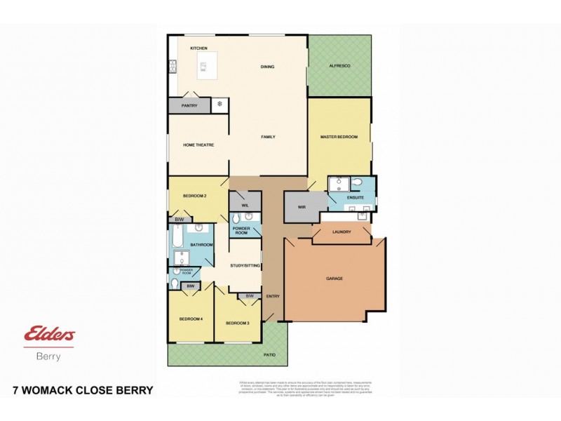 7 Womack Close, Berry NSW 2535 Floorplan