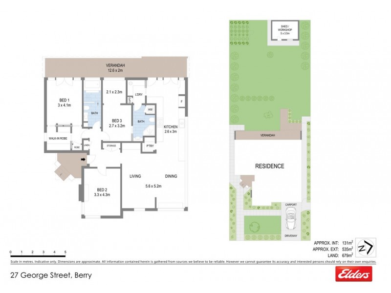 27 George St, Berry NSW 2535 Floorplan