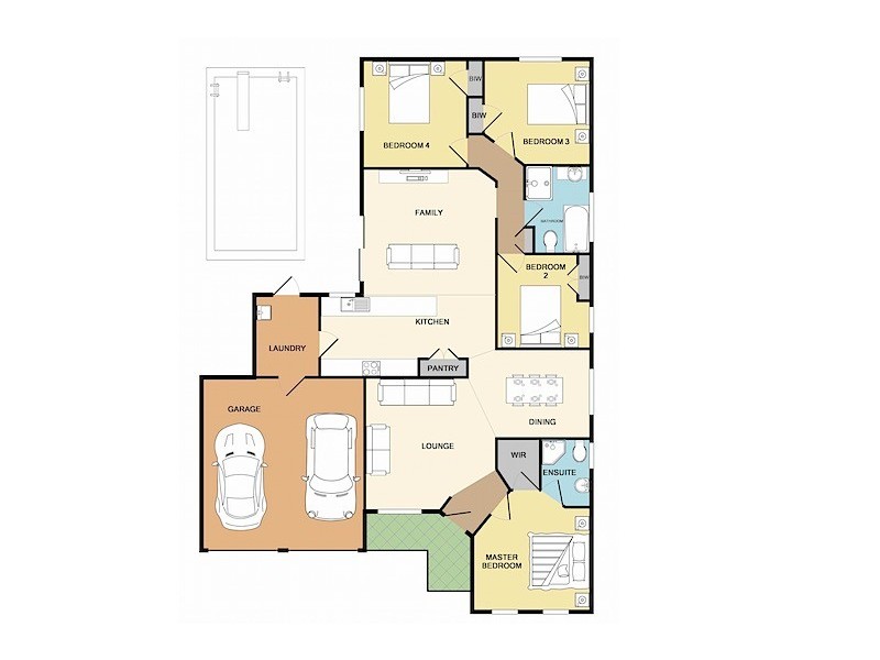 34 Coconut Drive, North Nowra NSW 2541 Floorplan