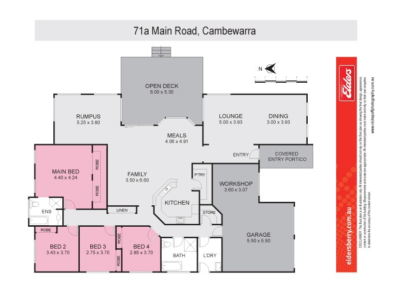 71A Main Road, Cambewarra NSW 2540 Floorplan