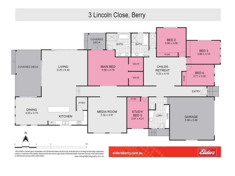 3 Lincoln Close, Berry NSW 2535 Floorplan