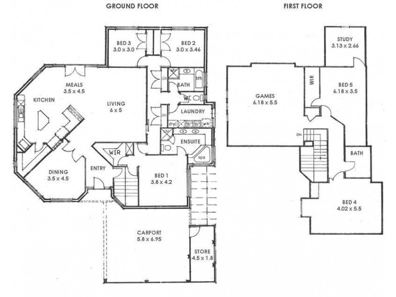 48A Alderbury Street, Floreat WA 6014 Floorplan