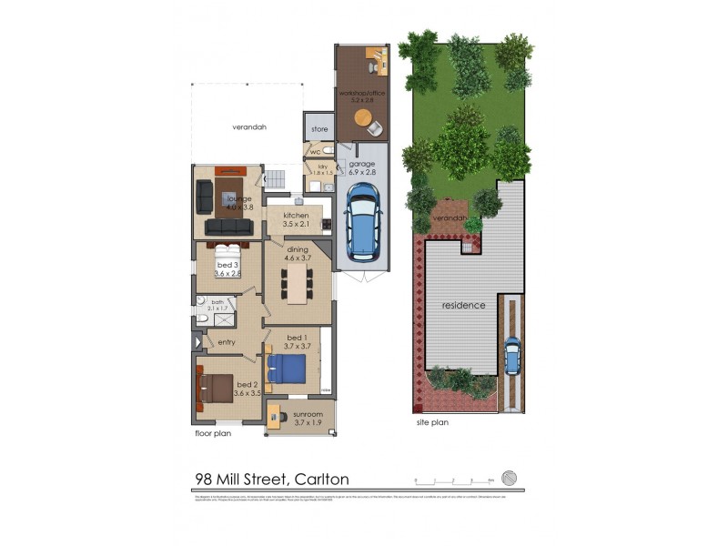 98 Mill Street, Carlton NSW 2218 Floorplan