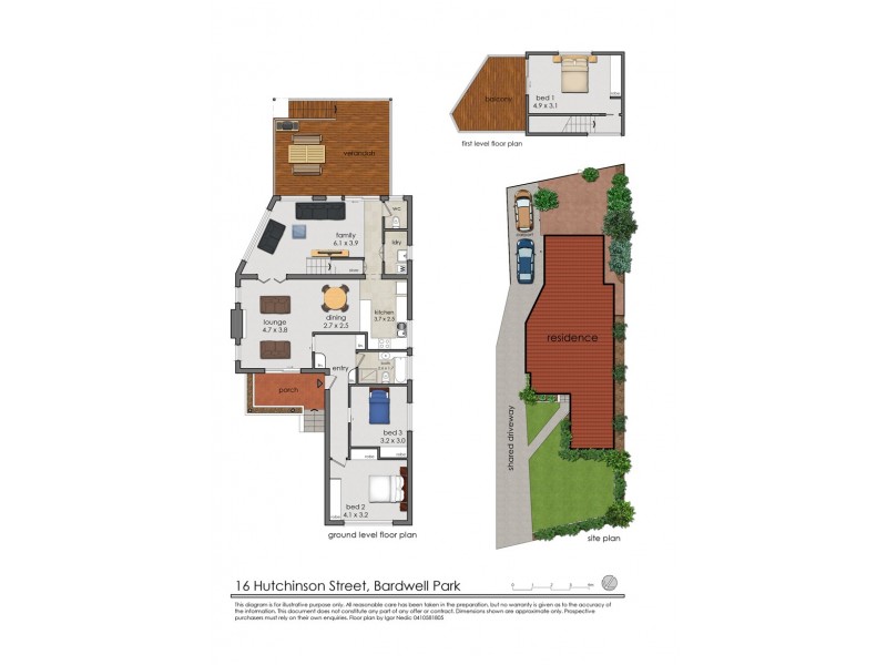 16 Hutchinson Street, Bardwell Park NSW 2207 Floorplan