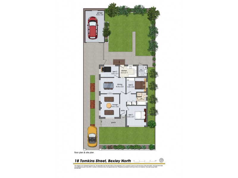 18 Tomkins Street, Bexley North NSW 2207 Floorplan