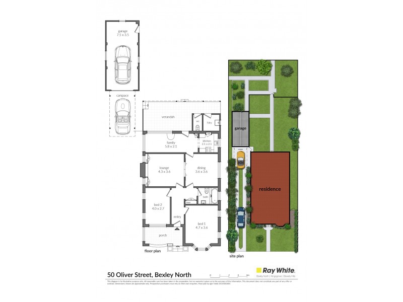 50 Oliver Street, Bexley North NSW 2207 Floorplan