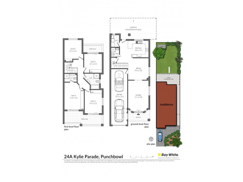 24A Kylie Parade, Punchbowl NSW 2196 Floorplan
