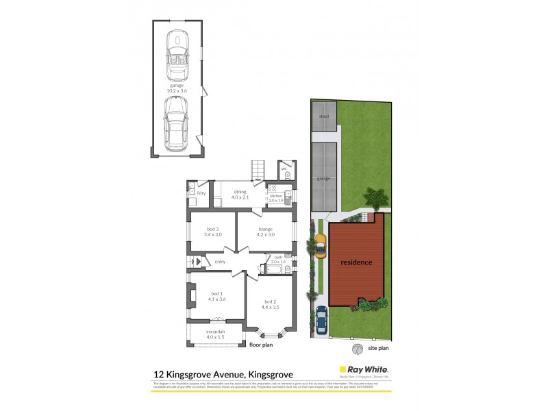 12 Kingsgrove Avenue, Kingsgrove NSW 2208 Floorplan