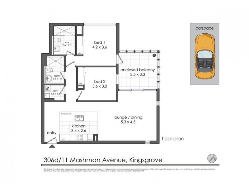 306/11D Mashman Avenue, Kingsgrove NSW 2208