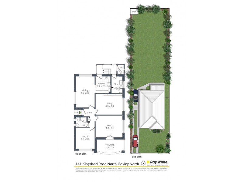 141 Kingsland Road, Bexley North NSW 2207 Floorplan