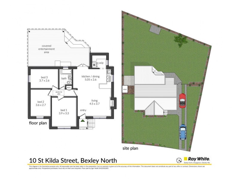 10 St Kilda Street, Bexley North NSW 2207 Floorplan