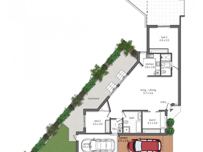 8/15-17 Ellerslie Road, Bexley NSW 2207 Floorplan