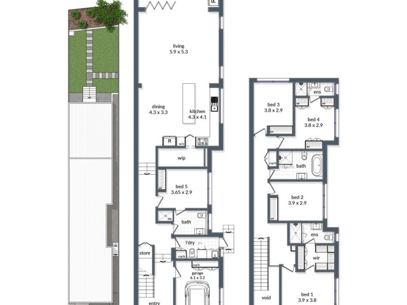 8B Narani Crescent, Earlwood NSW 2206 Floorplan