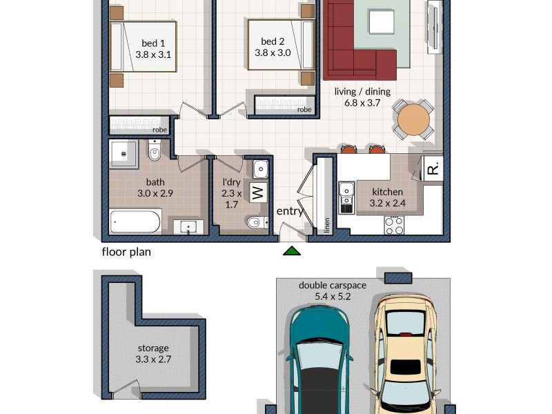 4/1089-1101 Canterbury Road, Wiley Park NSW 2195 Floorplan
