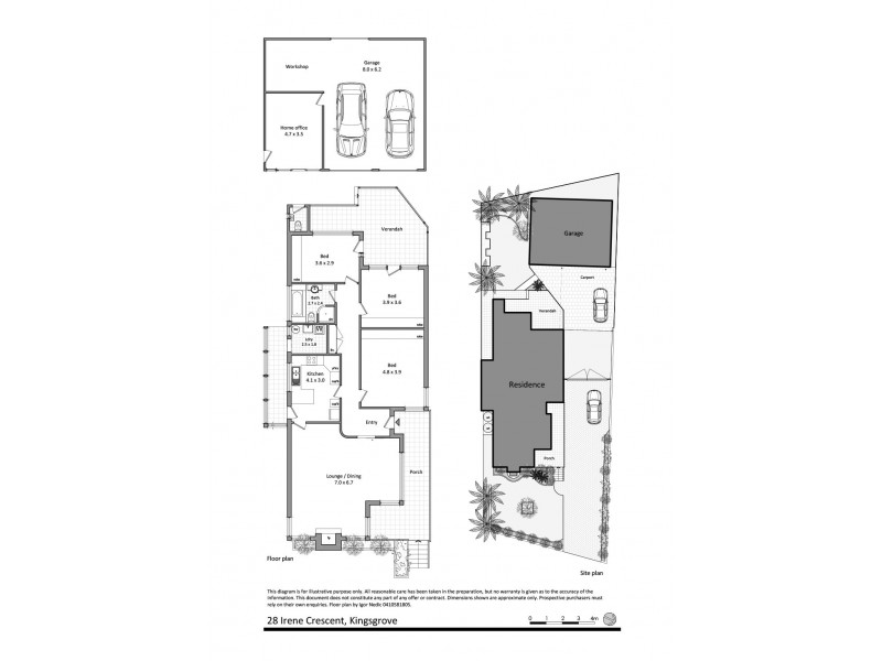 28 Irene Crescent, Kingsgrove NSW 2208 Floorplan