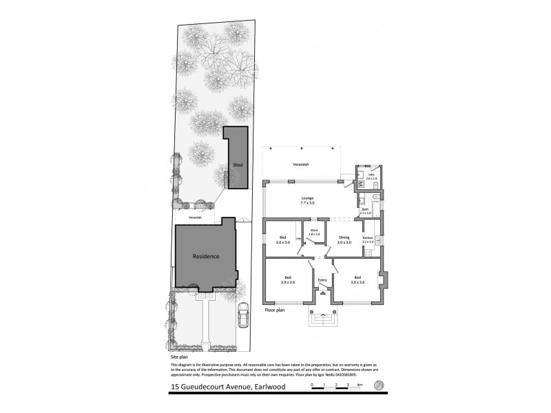 15 Gueudecourt Avenue, Earlwood NSW 2206 Floorplan