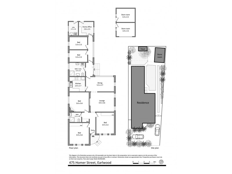 475 Homer Street, Earlwood NSW 2206 Floorplan