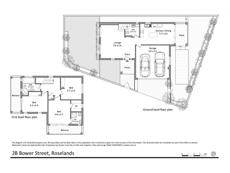 2B Bower Street, Roselands NSW 2196 Floorplan