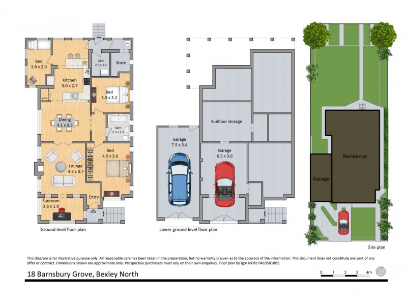 18 Barnsbury Grove, Bexley North NSW 2207 Floorplan