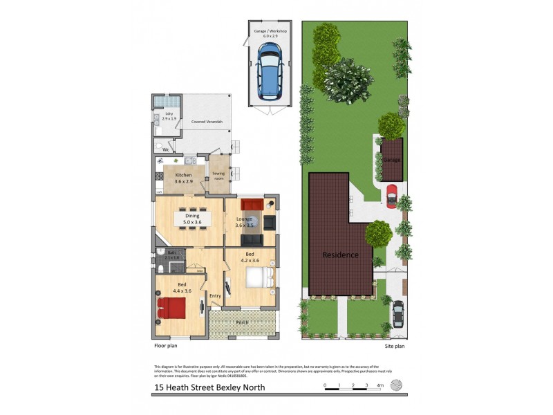 15 Heath Street, Bexley North NSW 2207 Floorplan