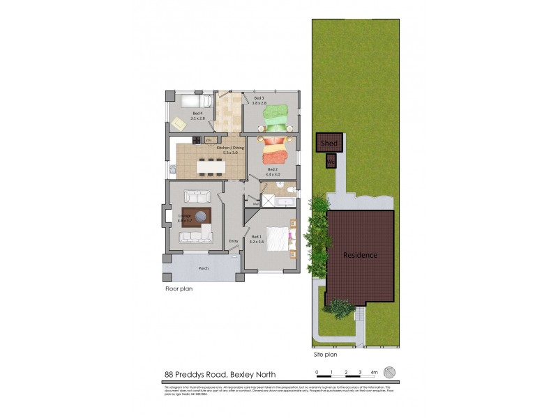 88 Preddys Road, Bexley North NSW 2207 Floorplan