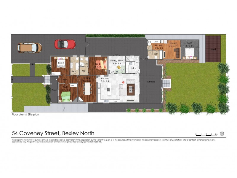 54 Coveney Street, Bexley North NSW 2207 Floorplan