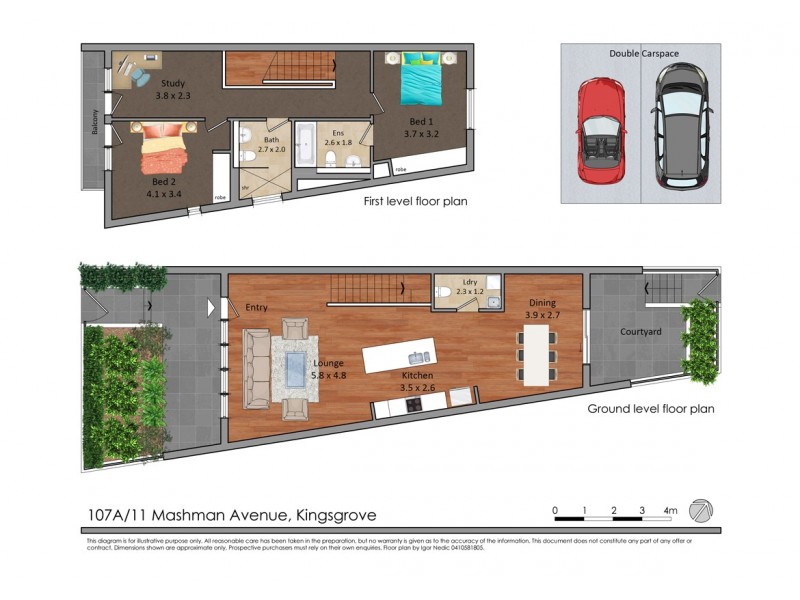 107/11A Mashman Avenue, Kingsgrove NSW 2208 Floorplan