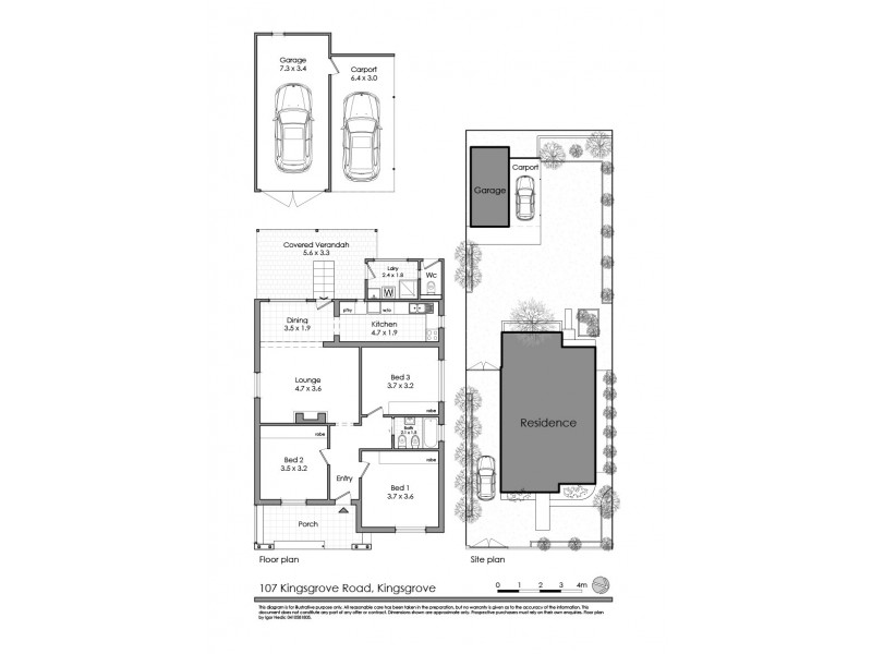 107 Kingsgrove Road, Kingsgrove NSW 2208 Floorplan