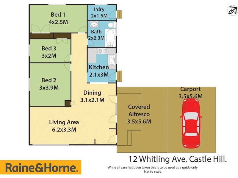 12 Whitling Avenue, Castle Hill NSW 2154 Floorplan