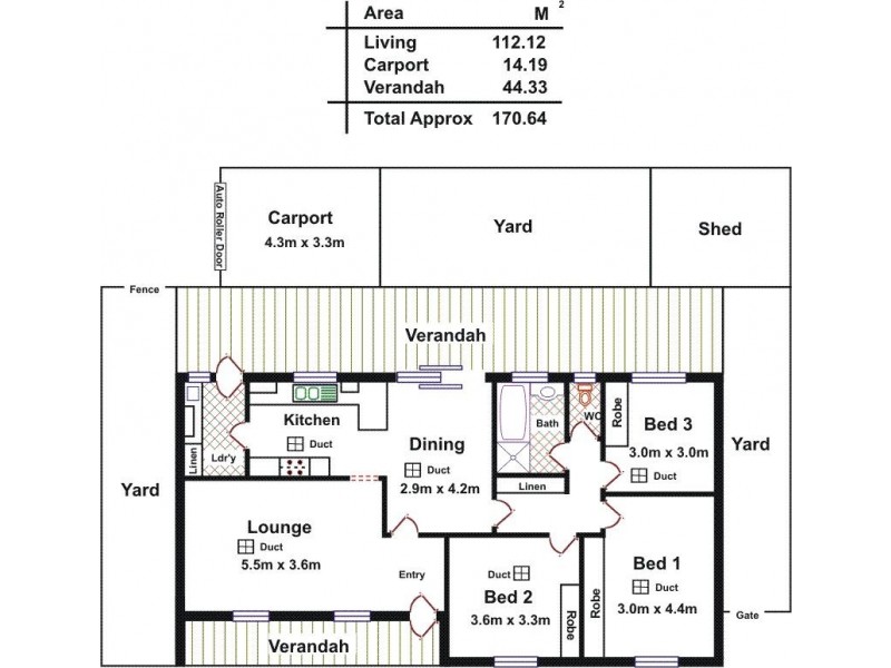33. Barnet Road, Evanston SA 5116 Floorplan