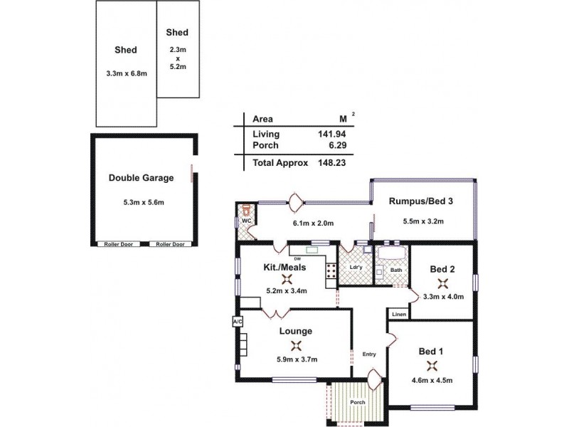 4 Sutton Street, Gawler SA 5118 Floorplan