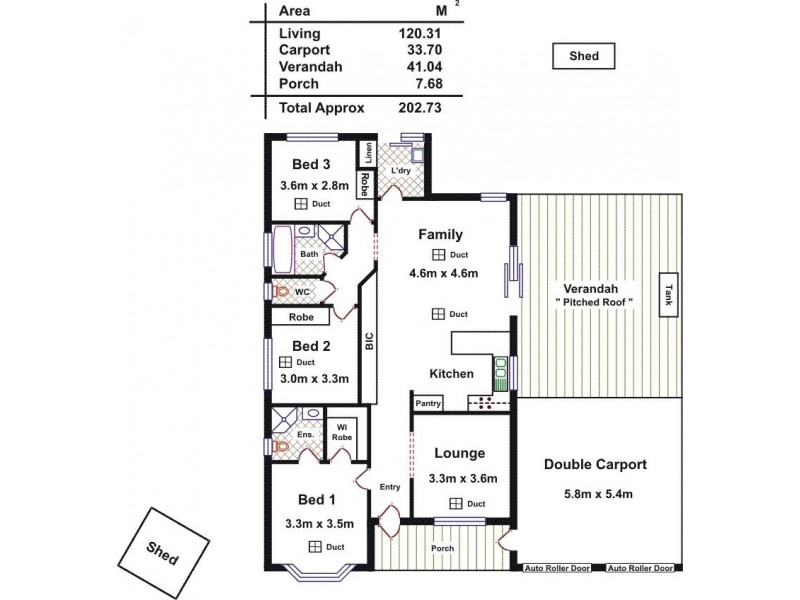 6 Eastick Court, Evanston SA 5116 Floorplan