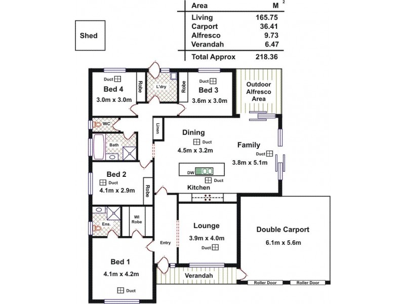 3 Hogben Avenue, Reid SA 5118 Floorplan