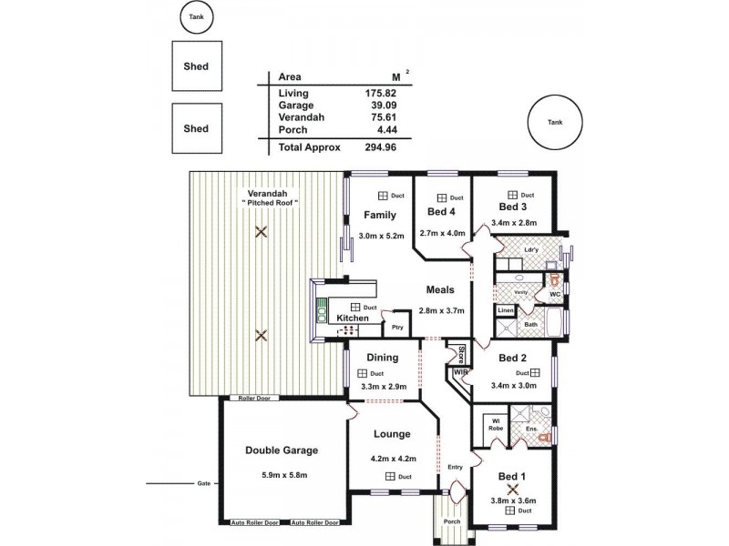 72 Kingfisher Drive, Hewett SA 5118 Floorplan