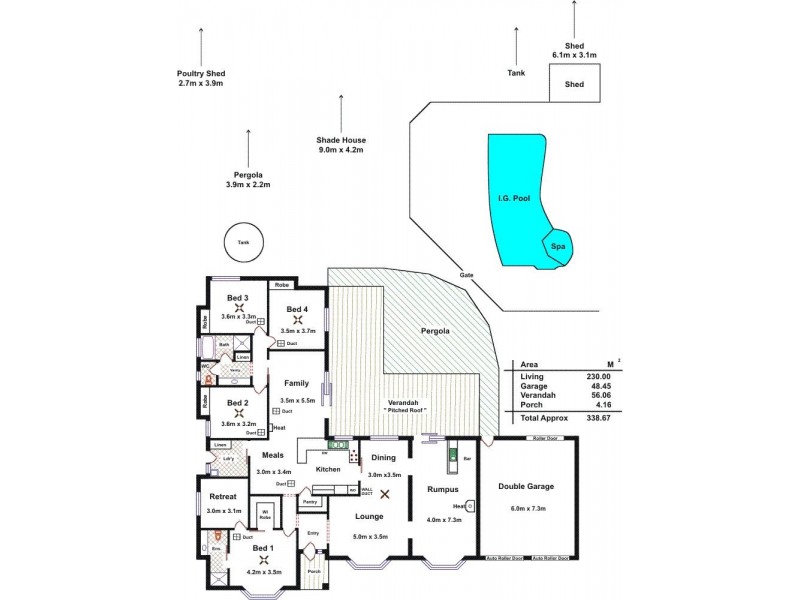 20 Max Fatchen Drive, Angle Vale SA 5117 Floorplan